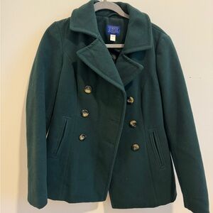 Simply Styled ~ Green Peacoat